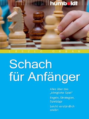 cover image of Schach für Anfänger